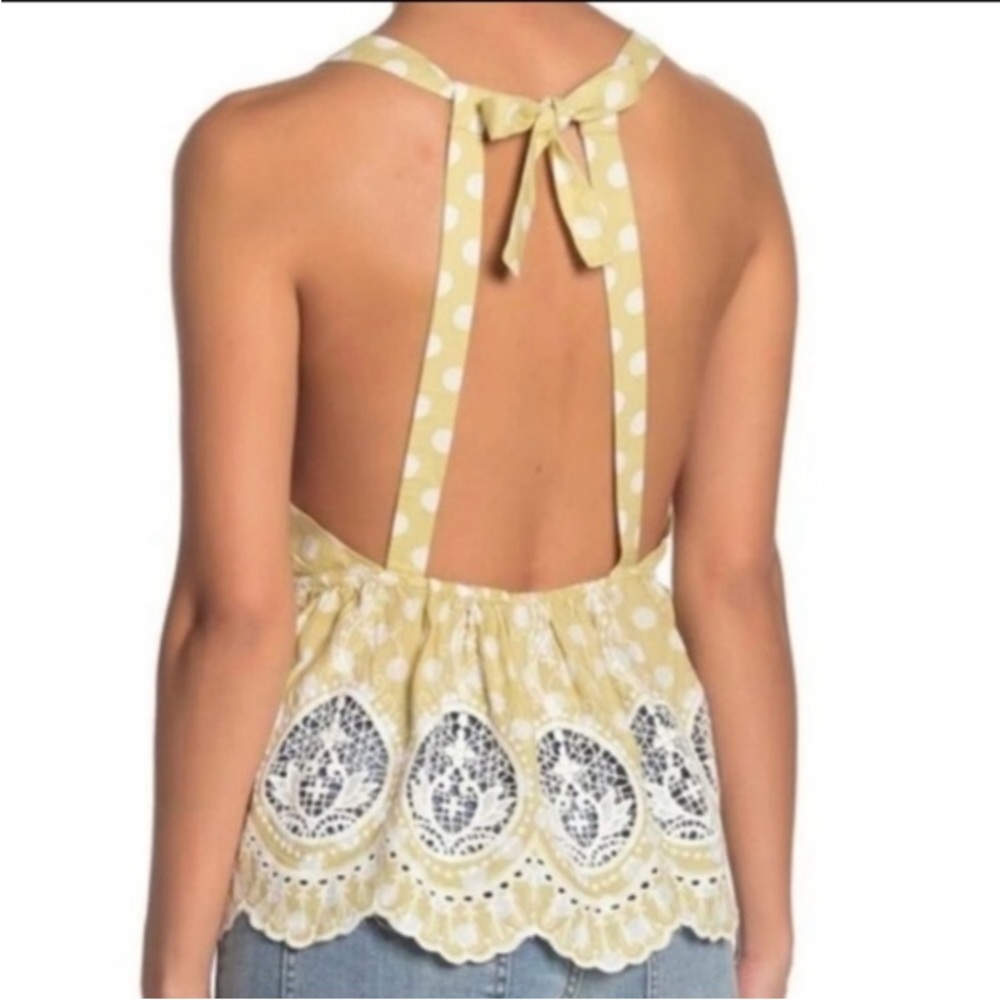 Free People | NWT Polka-dot Halter Top - Picture 3 of 10